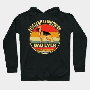 Best German Shepherd Dad Ever Vintage Hoodie